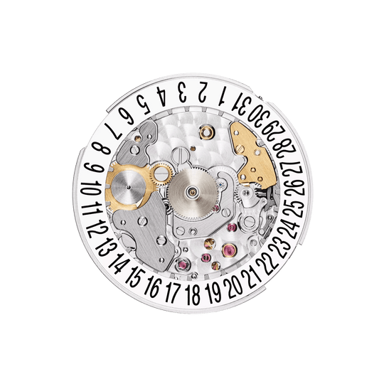 NS DATE SP. SECONDS - STEEL AND BLUE